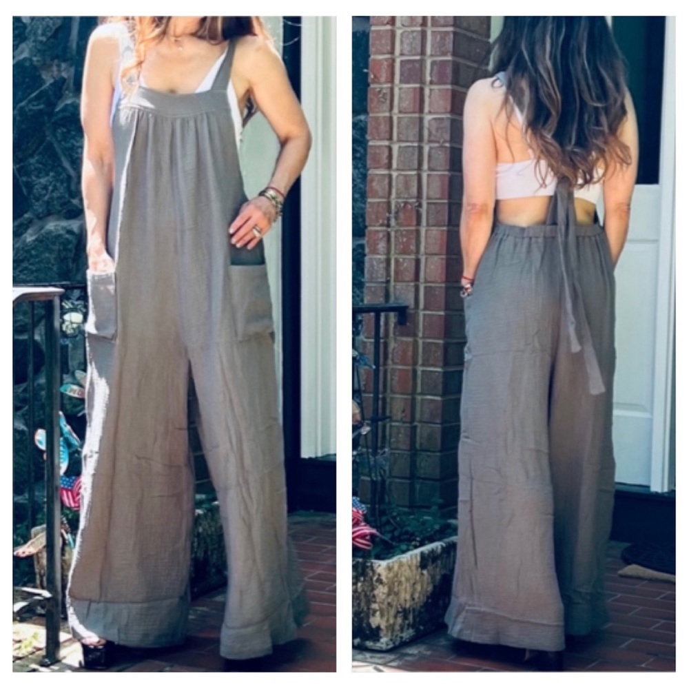 🆕 Angela Fab Wide-Leg Jumpsuit